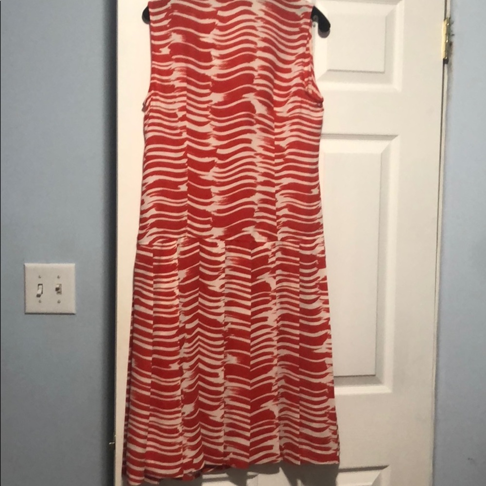 CAbi red and white striped dress - Picture 4 of 5